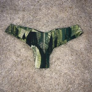 Midori bikini bottoms - palm print